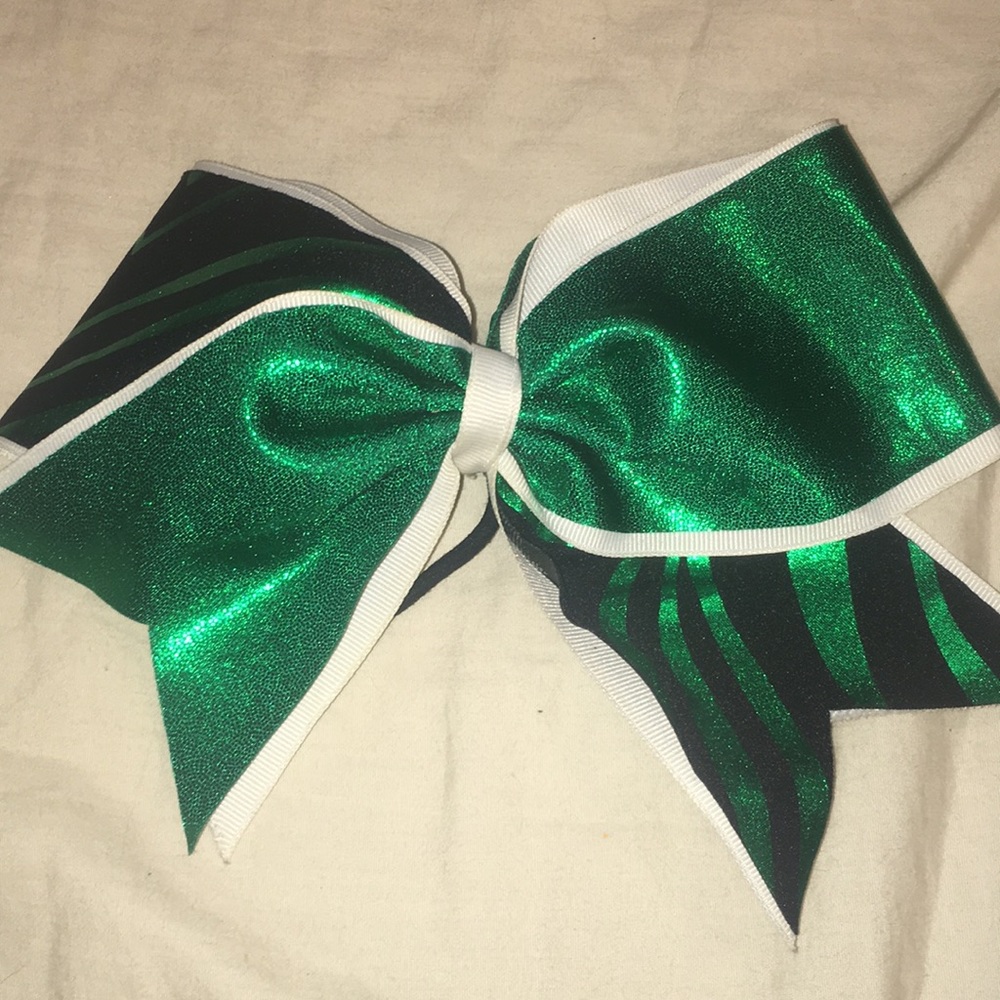 Cheerleading bow.
